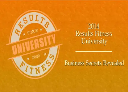 Alwyn Cosgrove and Rachel Cosgrove – Results Fitness University (2014)
