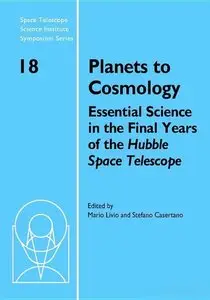Planets to Cosmology: Essential Science in the Final Years of the Hubble Space Telescope (repost)