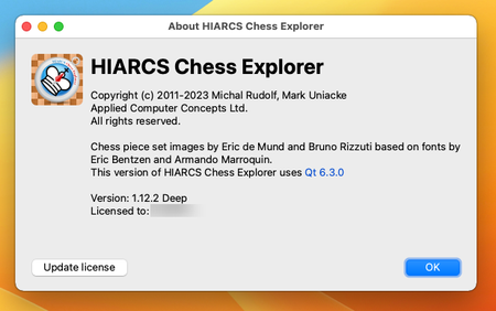Deep HIARCS Chess Explorer 1.12.2 Multilingual macOS