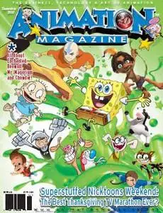Animation Magazine, December, 2007