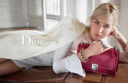 Jennifer Lawrence by Mario Sorrenti for Dior's Diorever Bag Spring/Summer 2016 Campaign