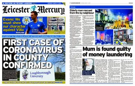 Leicester Mercury – March 09, 2020