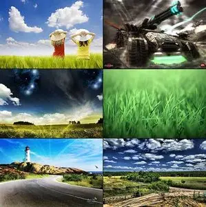 Various Wide Wallpapers Collection Pack 01