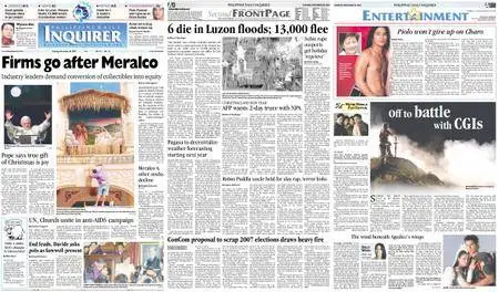 Philippine Daily Inquirer – December 20, 2005