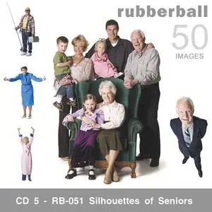 RubberBall - Silhouettes of Seniors. CD5