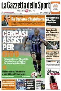 La Gazzetta dello Sport (10-08-09)