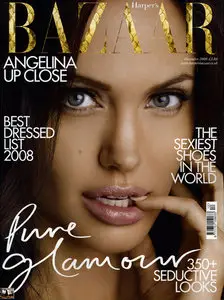 Angelina Jolie - Harper's Bazaar Magazine December 2008