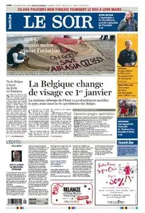 Le Soir du 29 Décembre 2014