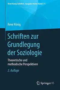 Schriften zur Grundlegung der Soziologie: Theoretische und methodische Perspektiven
