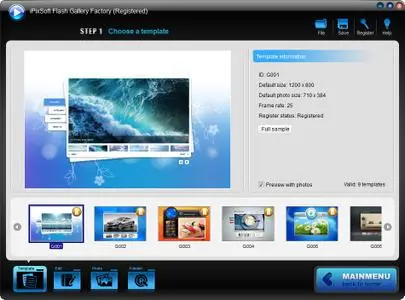 iPixSoft Flash Gallery Factory 3.5 + Portable