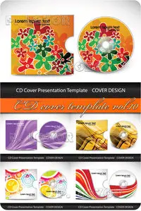 CD cover template vol.10