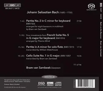 Bram van Sambeek - Bach on the Bassoon (2022)