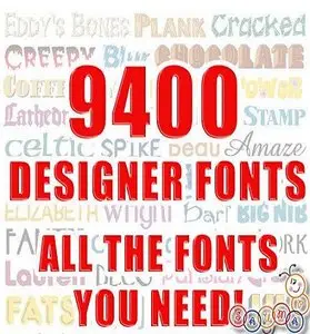 9400 Designer Fonts