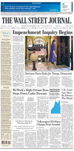 The Wall Street Journal – 25 September 2019