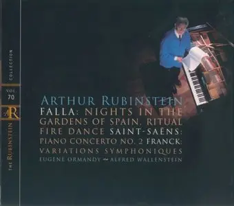 The Rubinstein Collection Volume 70 - Saint-Saëns, de Falla, Franck, Prokofiev