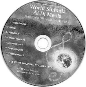 Al Di Meola - World Sinfonia-Live In London (1991) {Di Meola Productions}