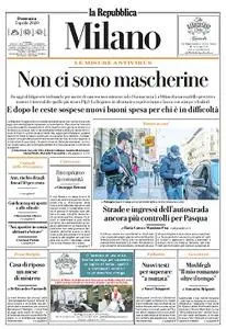 la Repubblica Milano - 5 Aprile 2020