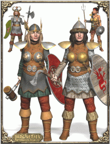 RPG Series Part 3: Female Dwarf Warriors