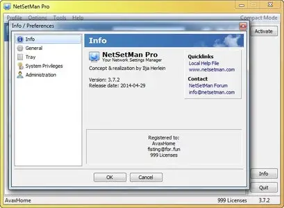 NetSetMan Pro 3.7.2 Retail