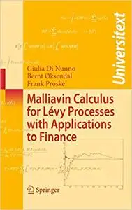 Malliavin Calculus for Lévy Processes with Applications to Finance