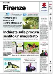 la Repubblica Firenze – 09 maggio 2019