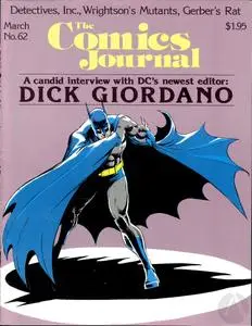 Comics Journal 062 1981-03 Dick Giordano W