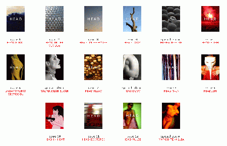 HEAD Magazine year 1 ALL ISSUES
