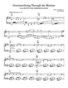 Overture/Going Through The Motions - Buffy The Vampire Slayer TV Series, Joss Whedon (Piano-Vocal-Guitar)