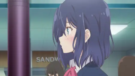 Adachi and Shimamura (2020) - S01E12 Friends and Love Love and Cherry Blossoms -smol