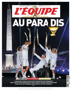 L’equipe du Jeudi 29 Août 2024