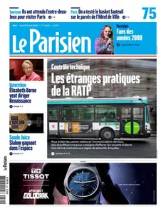 Le Parisien du Jeudi 22 Août 2024