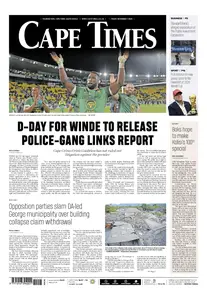 Cape Times - 7 November 2025