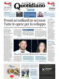 Quotidiano di Puglia Lecce - 1 Dicembre 2024