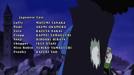 One Piece (1999) - S12E52 My Companions Pain is My Pain Zoro Prepares to Die -R