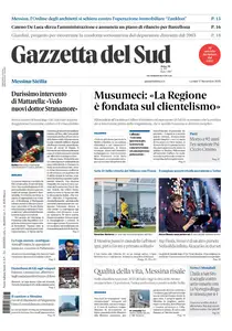 Gazzetta del Sud Messina - 17 Novembre 2025