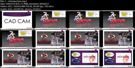 SolidWorks CAD & Solid CAM Milling & Turning(CAD-CAM) Basics