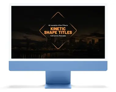 VideoHive - Kinetic Shape Titles - 64068921