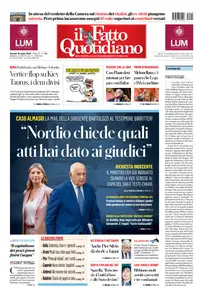 Il Fatto Quotidiano - 10 Luglio 2025