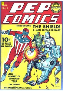 PEP Comics 001 1940 digital