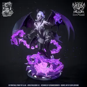 Deathblooms Succubus (NSFW)  3D Model