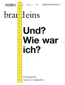 Brand Eins - September 2024