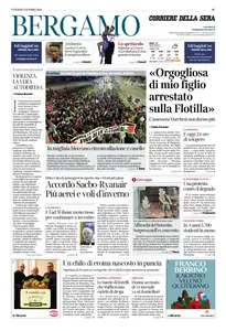 Corriere della Sera Bergamo - 3 Ottobre 2025