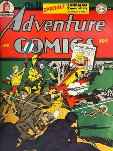 Adventure Comics 082 DC 1943 c2c Mark Bowen unrefined version