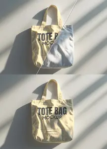 Minimal Cotton Tote Bag Mockup 1658083249