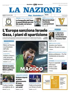 La Nazione Pisa Pontedera - 18 Settembre 2025