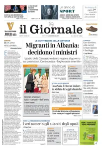 il Giornale - 31 Dicembre 2024