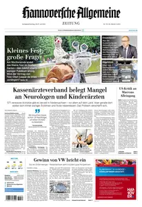 Hannoversche Allgemeine Zeitung - 26 Juli 2025