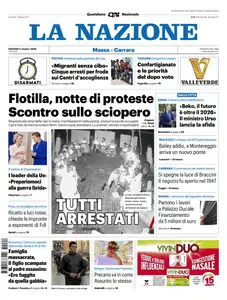 La Nazione Massa Carrara - 2 Ottobre 2025