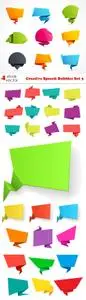 Vectors - Creative Speech Bubbles Set 3