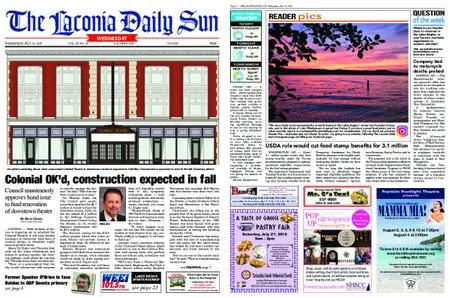 The Laconia Daily Sun – July 24, 2019